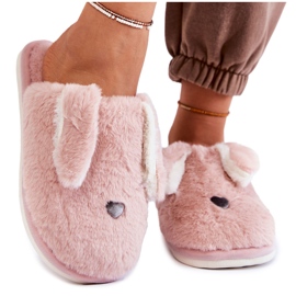 Chinelos femininos de pele roxa clara Remmi roxo