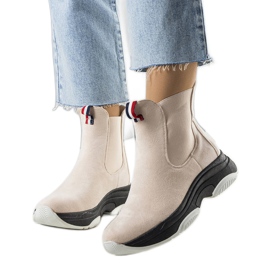 BM Botas com isolamento bege Takani BM Botas com isolamento bege Takani