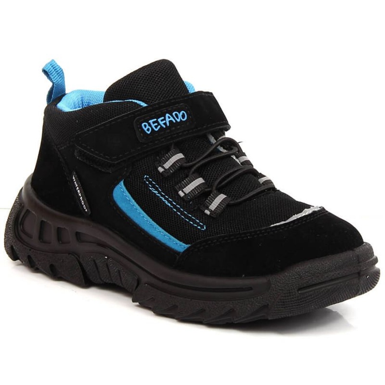 Befado Jr BEF37A sapatos de trekking à prova d'água preto