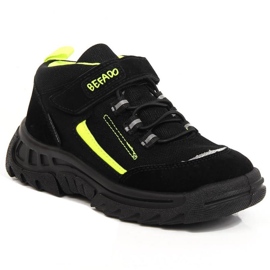 Befado Jr BEF37B sapatos de trekking à prova d'água preto