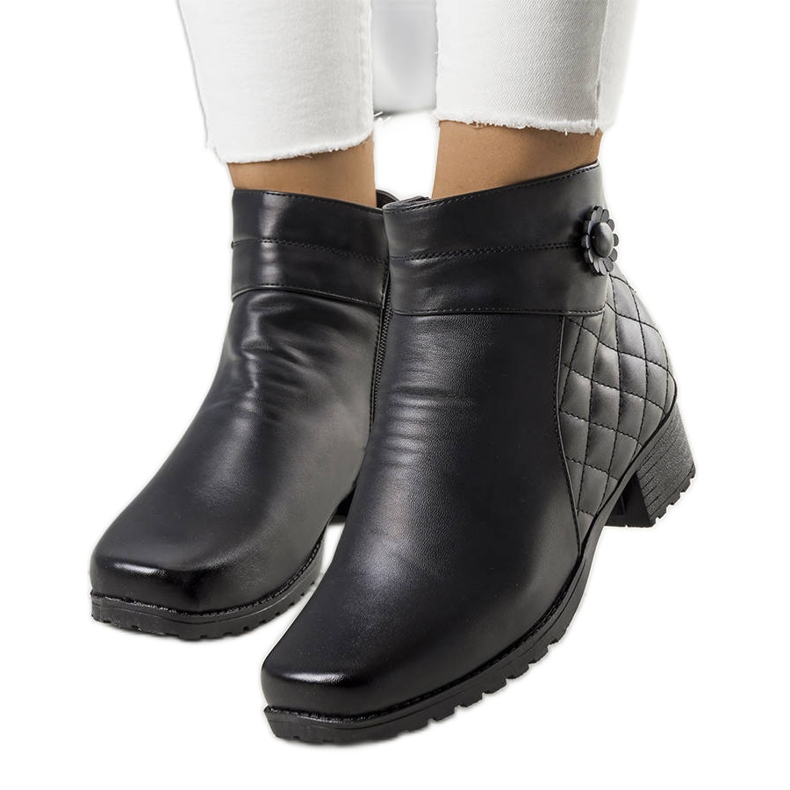 BM Botas isolantes pretas Larry preto