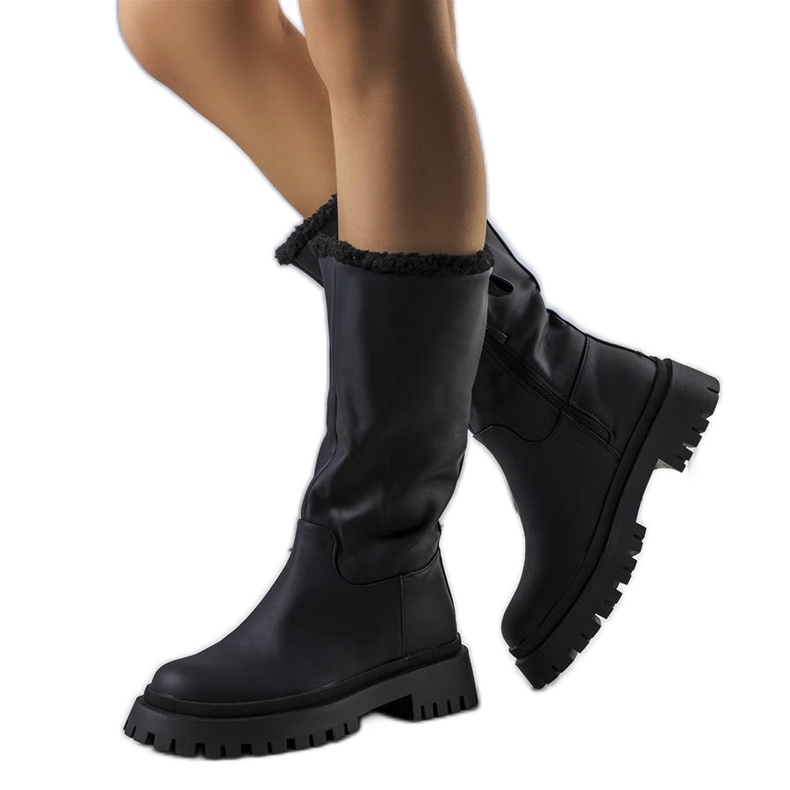 BM Botas isolantes pretas Kangas preto