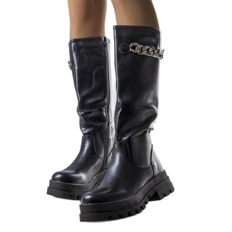 Botas isolantes Galina pretas preto