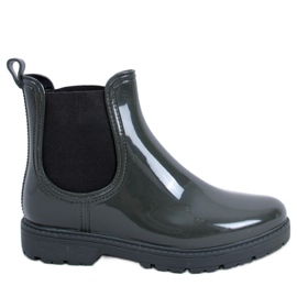 BM Botas curtas de galocha de mulher Jodhpur Essence Green verde