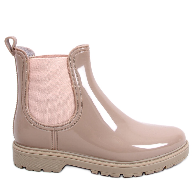 Galochas femininas Botas curtas Jodhpur Essence Beige bege