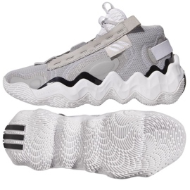 Adidas Exhibit B Wmns Mid GY8983 sapatos cinza tons de cinza