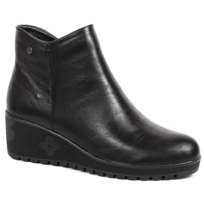 Botas de cunha isoladas Jezzi W JEZ377A preto