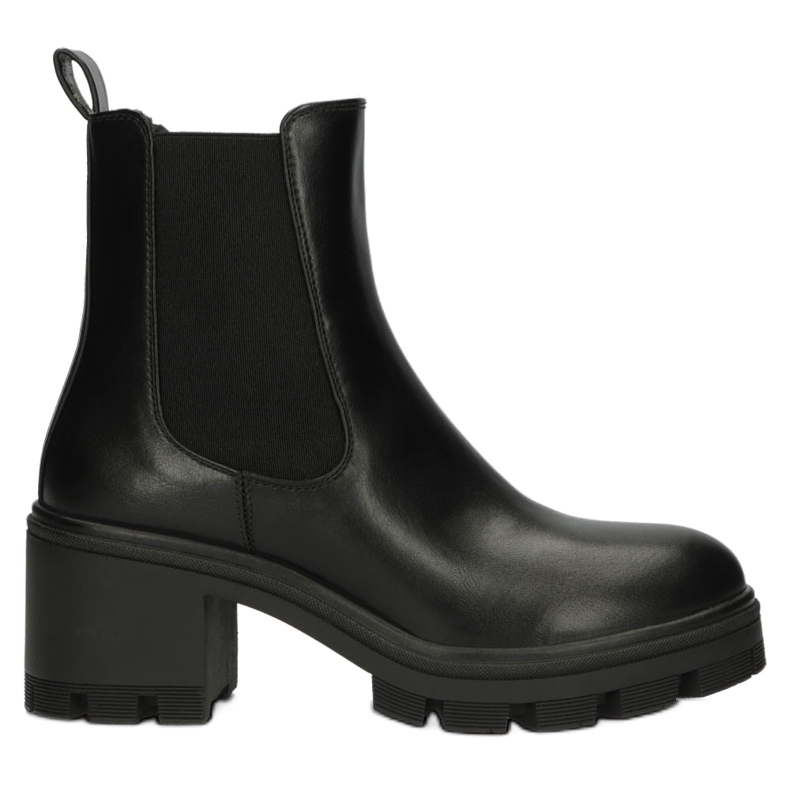 Botas Jodhpur no poste isolado Filippo W PAW394 preto
