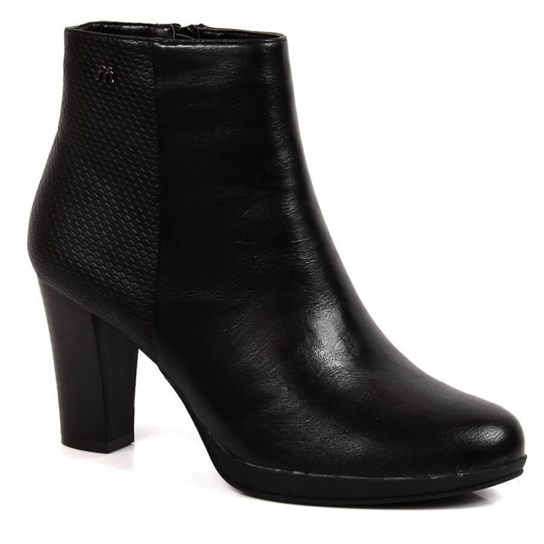 Salto alto isolado M.Daszyński W SAN8B preto Salto alto isolado M.Daszyński W SAN8B preto