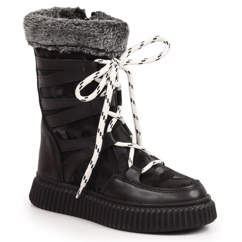 Botas de pelo Potocki W WOL123A preto