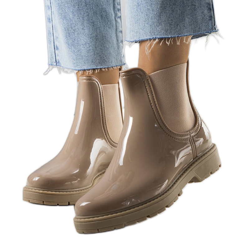 PA1 Botas de chuva bege Kemi