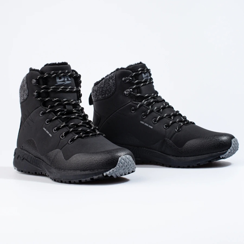 Tênis de trekking masculino Dk, isolante preto