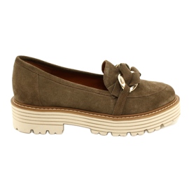 Sapatos de camurça de mulher Laura Messi 2523