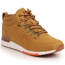 Tênis Jogger Bustagrip M MRM4C de couro marrom