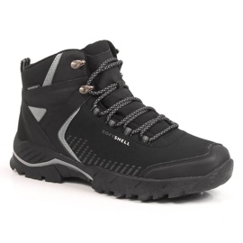 Mikasa Botas de trekking à prova d'água com isolamento alto McKeylor M JAN169 preto