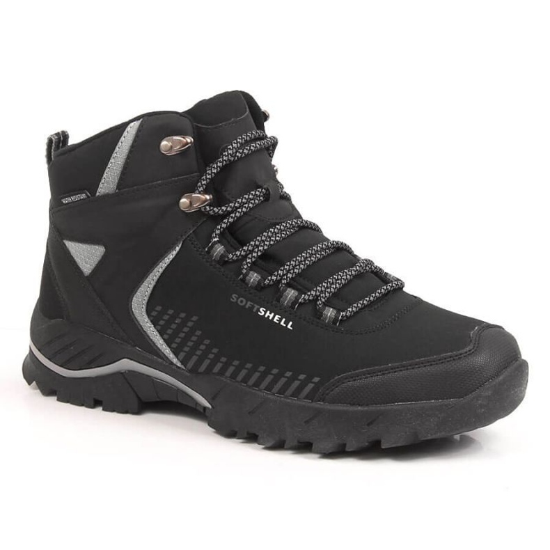 Mikasa Botas de trekking à prova d'água com isolamento alto McKeylor M JAN169 preto