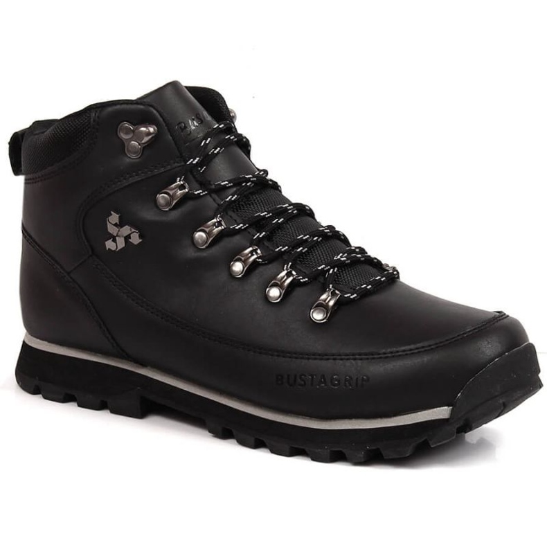 Bota de trekking Outback Bustagrip M MRM1D de couro preto