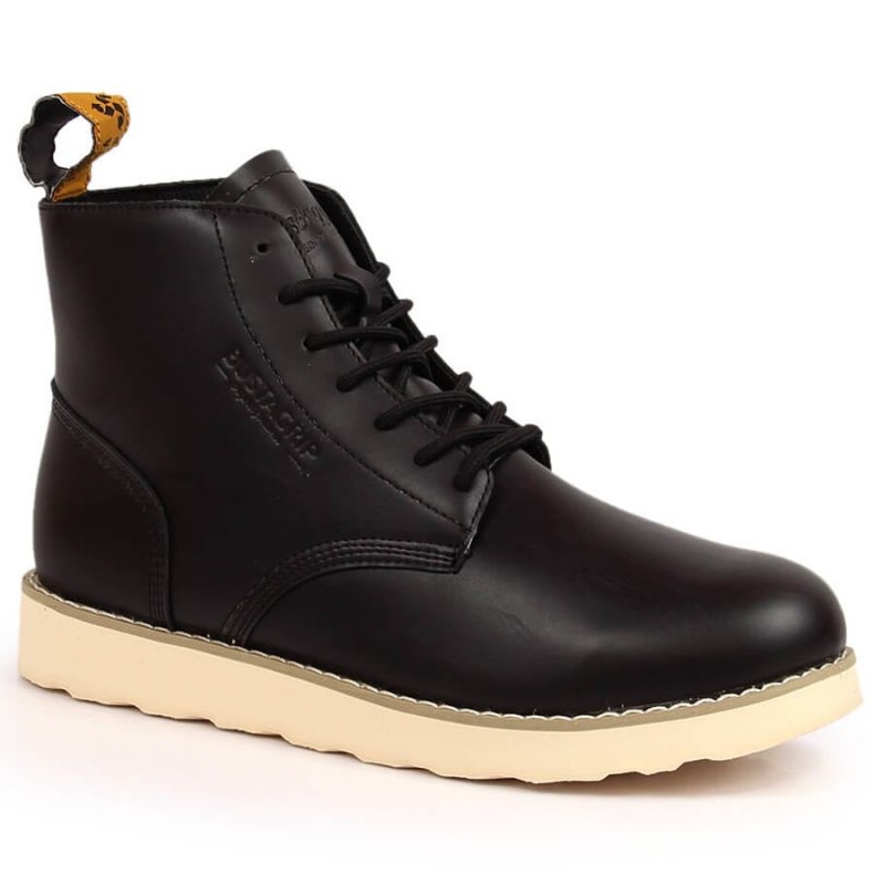 Botas altas de pele Buster Bustagrip M MRM3A preto