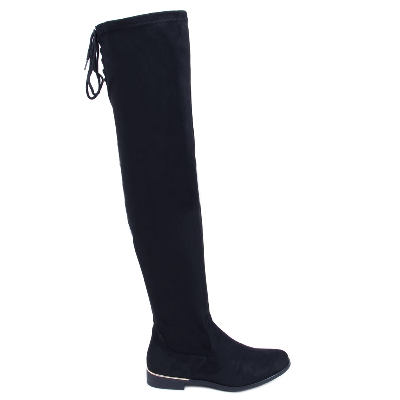 BM Botas de cano baixo Bessie Negro preto