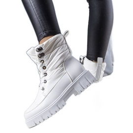 PA1 Botas de neve brancas de mulher Anderson branco PA1 Botas de neve brancas de mulher Anderson branco