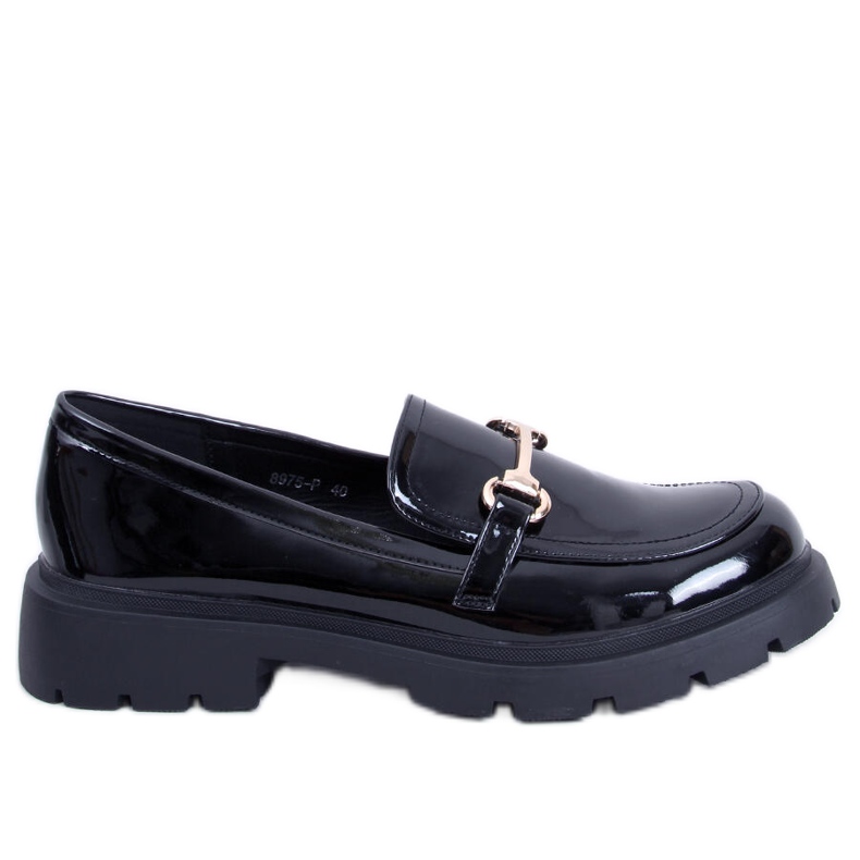PA1 Mocassins de mulher Bridget Black preto