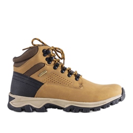 Botas isoladas de homem Evsee castanhas marrom