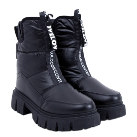 BM Botas de neve com isolamento Joanie Black preto