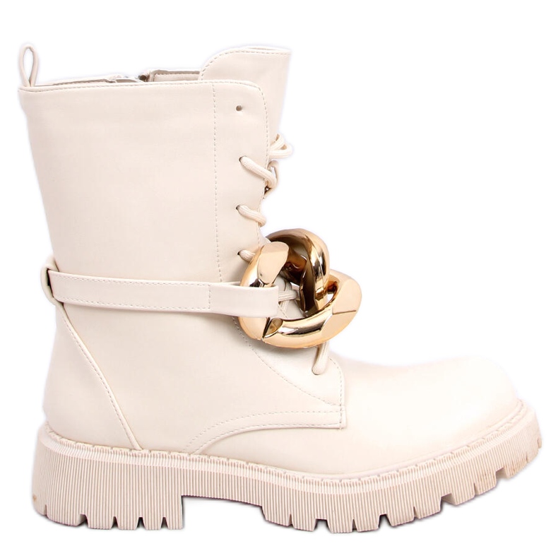 BM Botas com cadarço Barkley Bege