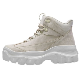 Sapatos de inverno 4F Luna 4FAW22FWINF008 83S bege