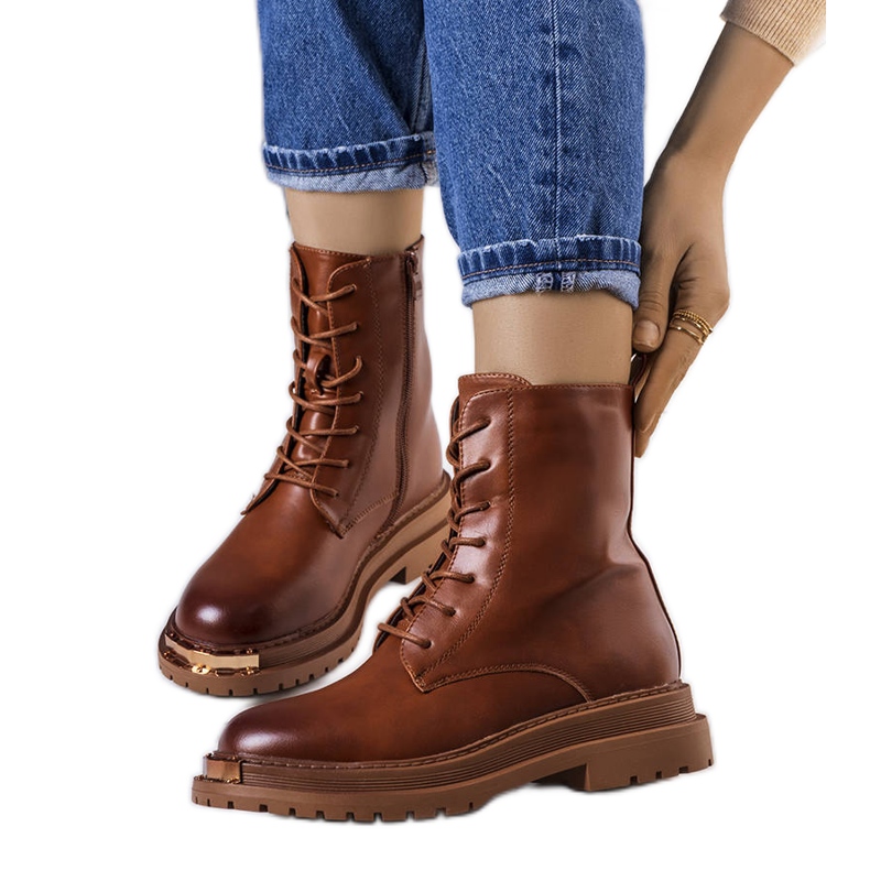 Vanta botas com isolamento marrom castanho