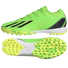 Chuteiras Adidas X Speedportal.3 Tf GW8484 verde verde Chuteiras Adidas X Speedportal.3 Tf GW8484 verde verde