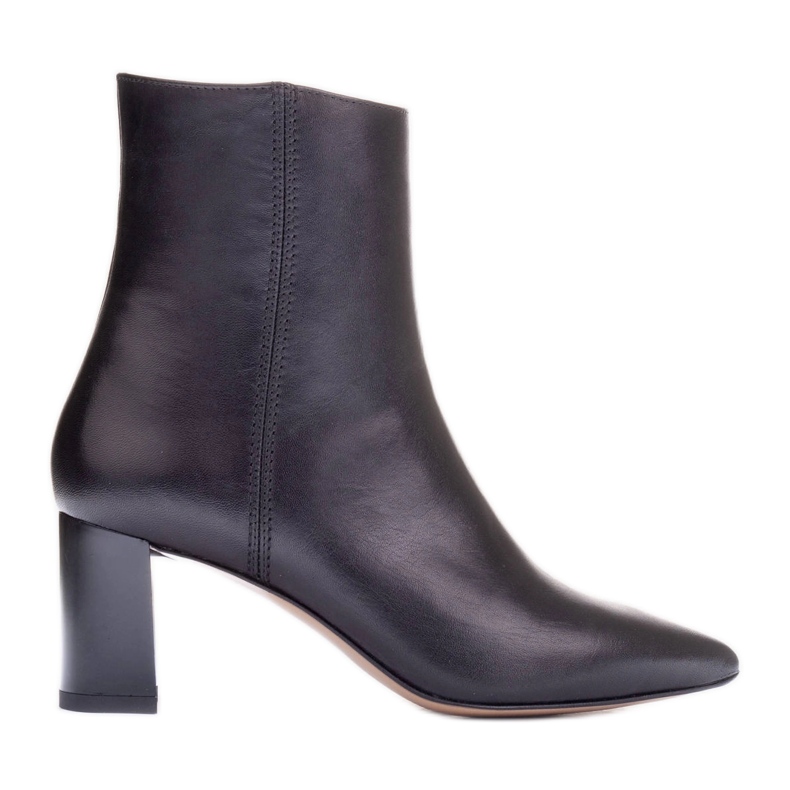Marco Shoes Botas elegantes no poste preto