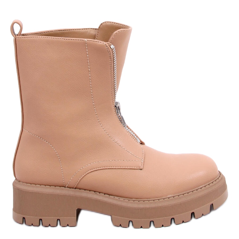 PA1 Botas militares Laura Camel bege