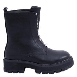PA1 Botas militares Laura Black preto PA1 Botas militares Laura Black preto