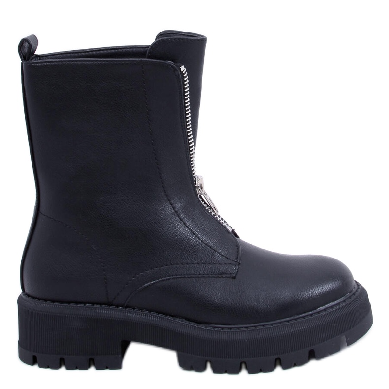 PA1 Botas militares Laura Black preto