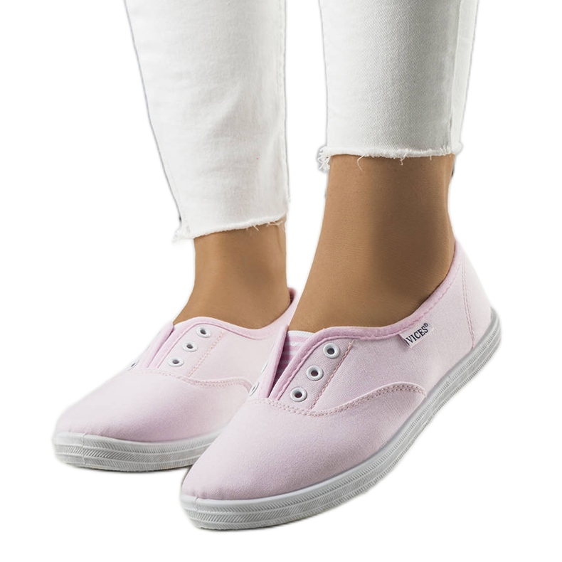 PA1 Tênis slip-on rosa Lavro