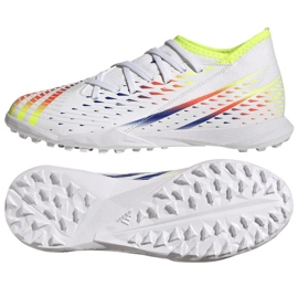 Chuteira Adidas Predator Edge.3 Tf Jr GV8502 branco branco