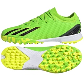 Chuteira Adidas X Speedportal.3 Tf Jr GW8489 verde verde Chuteira Adidas X Speedportal.3 Tf Jr GW8489 verde verde