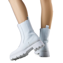 Botas com isolamento azul fosco, Coletta.