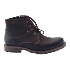 Botas de inverno masculinas Tur 234/15 marrom