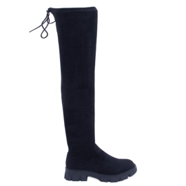 BM Botas Femininas de Cano Alto Adlon Preto BM Botas Femininas de Cano Alto Adlon Preto