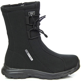 Botas de neve impermeáveis ​​DK para mulher preto