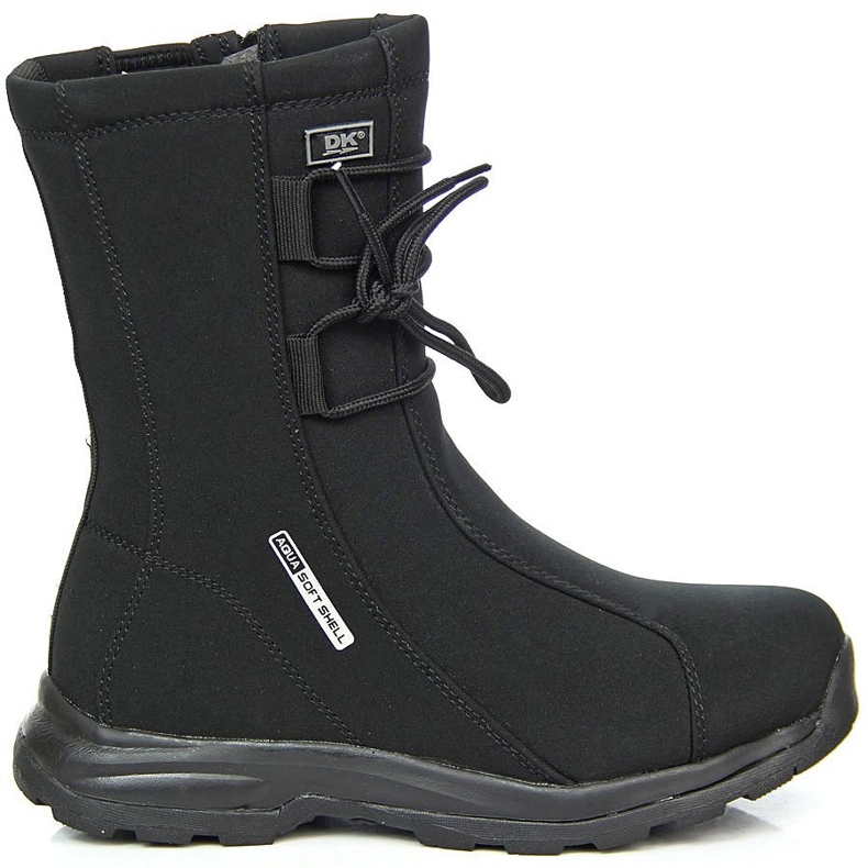 Botas de neve impermeáveis DK para mulher preto Botas de neve impermeáveis DK para mulher preto