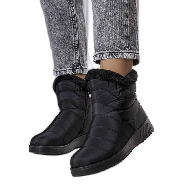 Inna Botas de neve com isolamento preto Fiedler