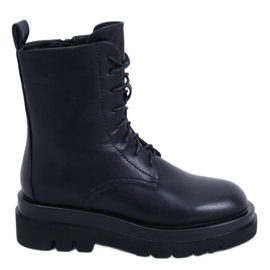 Botas de cano alto West Black preto