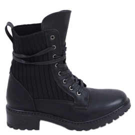 BM Botas com uma parte superior flexível Torvi Black preto