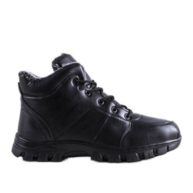 Botas Trenton com isolamento laqueado preto