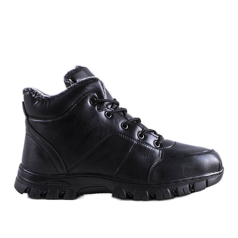Botas Trenton com isolamento laqueado preto