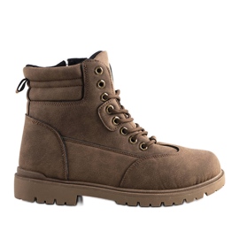 BM Botas com isolamento marrom Hadleigh castanho