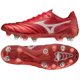 Chuteira Mizuno Morelia Neo Iiiß Elite Mix M P1GC229160 vermelho laranjas e tintos